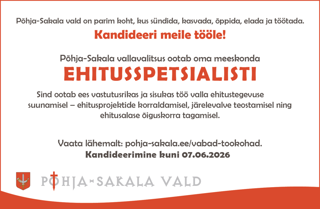 Otsime ehitusspetsialisti