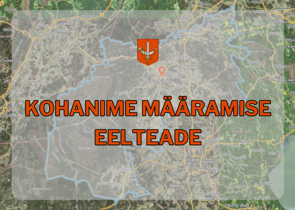 Kohanime määramise eelteade