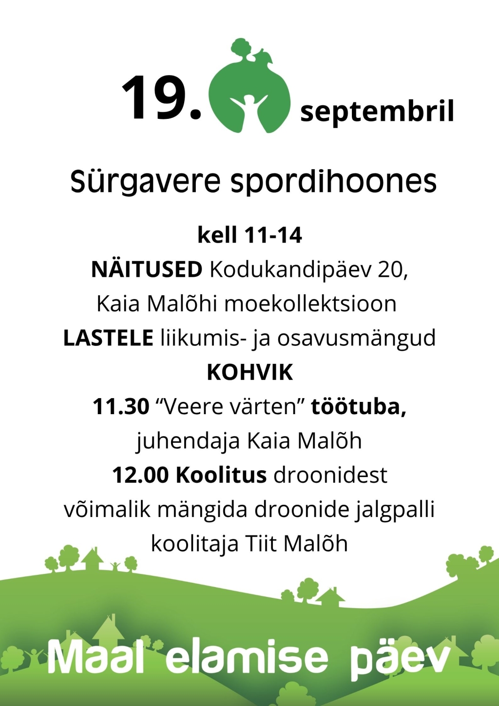 Maal elamise päev Sürgavereks